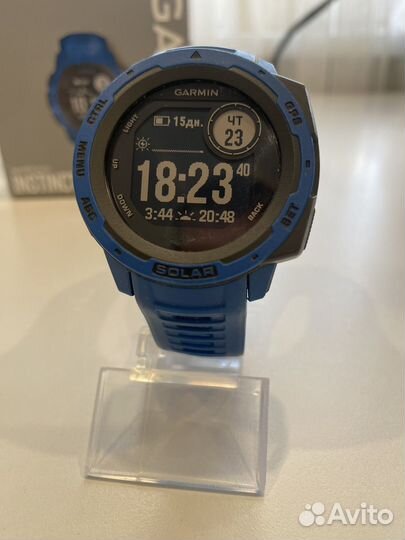 Garmin instinct solar Tidal Blue