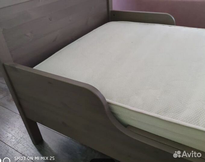 Кровать детская раздвижная сундвик Икеа