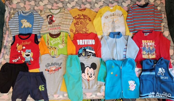 Вещи пакетом на мальчика 98-104
