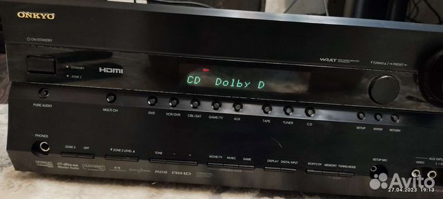 Av ресивер onkyo tx-sr606
