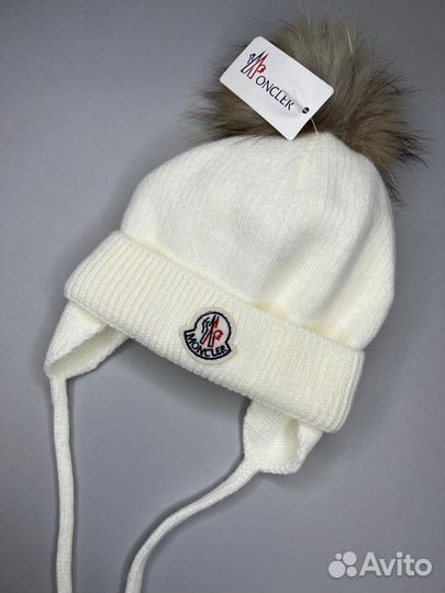 Комплект шапка и шарф утеплённый M.o.n.c.l.e.r