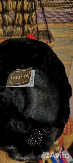 Берет из натурального меха, новый