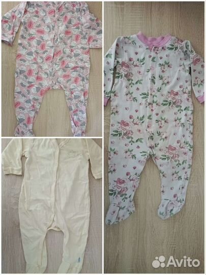 Продам слипы, боди, футболки, песочники, штанишки