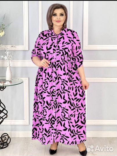 Платье штапель на жару