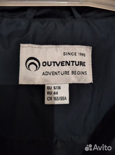 Пуховик зимний женский 42 44 Outventure