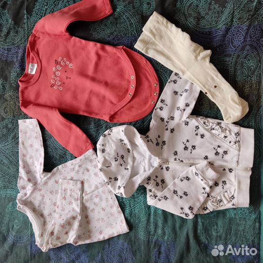 Одежда пакетом размер 62 и 68