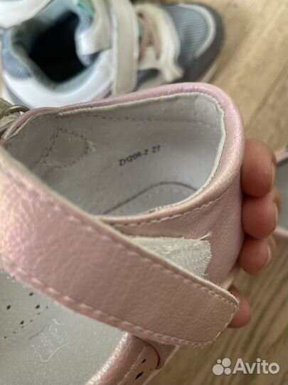 Обувь для девочки 27 размер