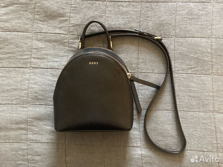 Сумка женская, натуральная кожа, dkny