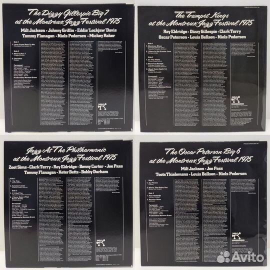 Jazz: Montreaux Jazz Festival 4 LP 1975