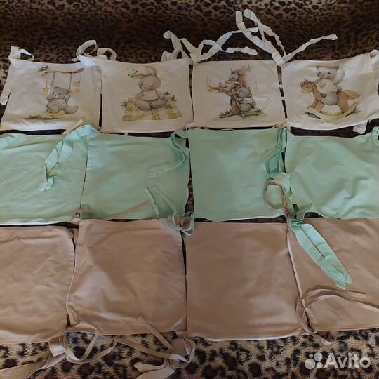 Бортики в кроватку