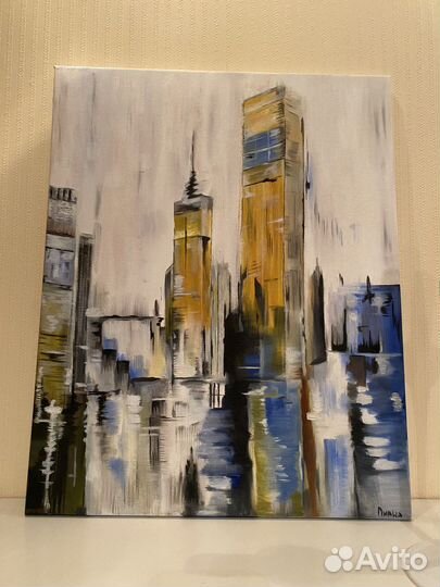 Город ветра картина масло