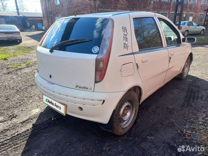 FIAT Punto 1.2 CVT, 2000, 190 000 км