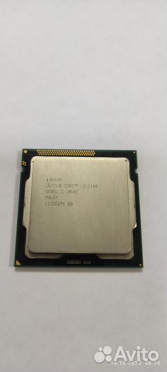 Процессор intel core i3 - 2100, LGA1155, 3100мгц