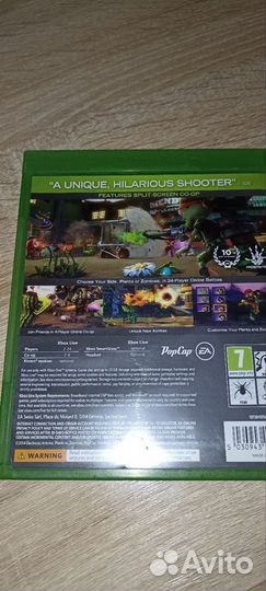 Xbox ONE plants vs zombies garden warfare