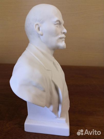 Бюст фарфоровый Ульянов Ленин фарфор лфз люкс
