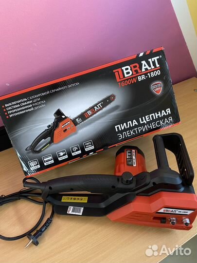 Пила цепная электрическая brait