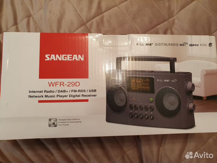 Интернет-радиоприемник sangean wfr-29d