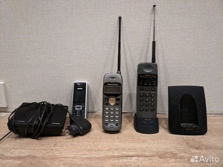 Радио телефон, Panasonic siemens, texet