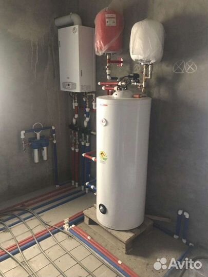 Водяные теплые полы, отопление, водоснабжение