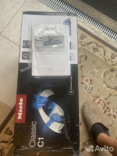 Пылесос Miele sbad3 Classic C1 белый лотос