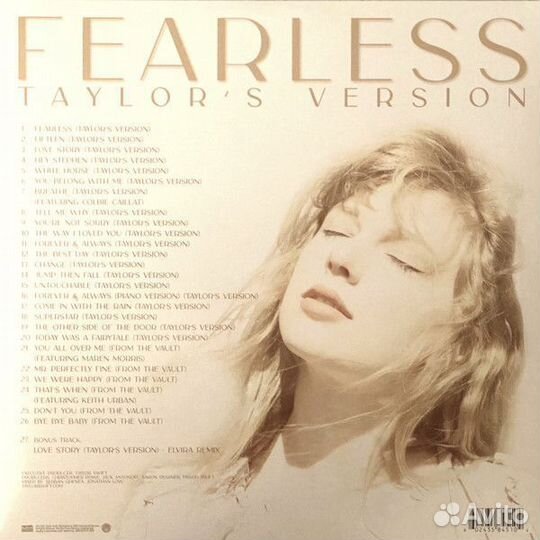 Винил Taylor Swift - Fearless Taylor's Version 3LP