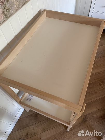 Пеленальный столик IKEA сниглар, бук, почти новый