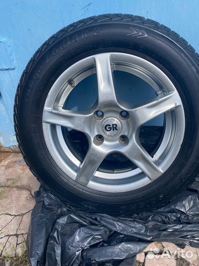 Шины на литых дисках R14