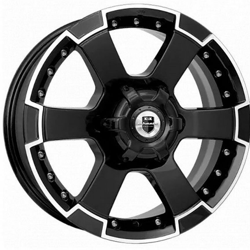 Диски K&K М56 7x16 6x139.7 ET20 D67.1 Алмаз черный