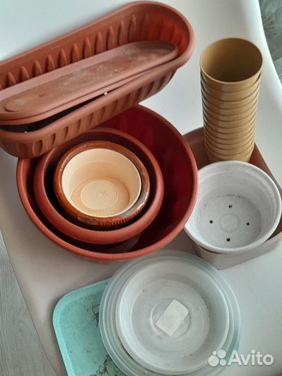 Горшоки б/у