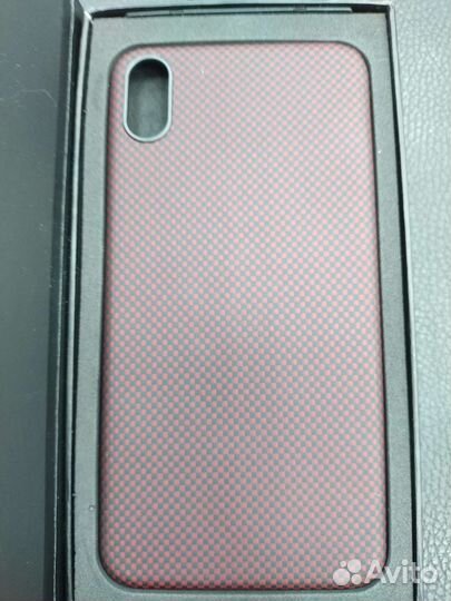 Чехол Pitaka карбоновый для iPhone Xs Max