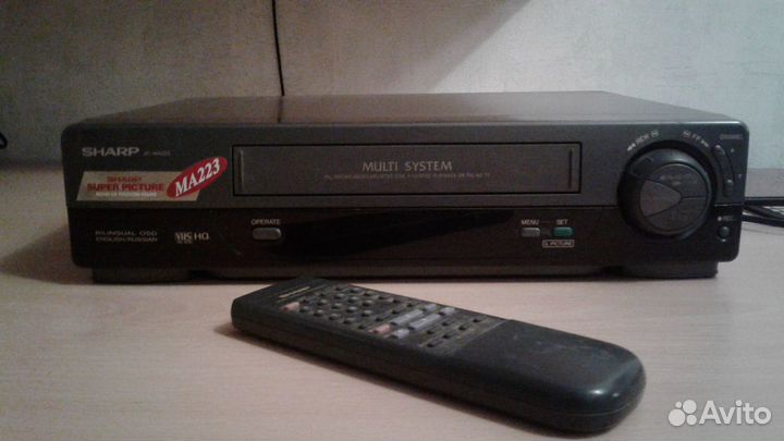 Видеомагнитофон sharp