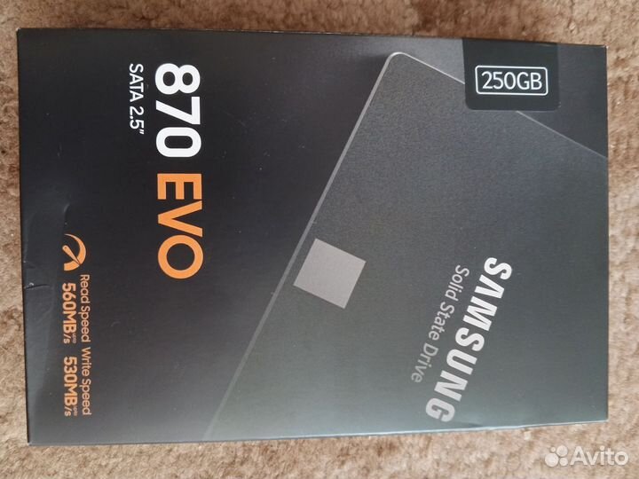 Samsung 870 evo 250 gb SATA