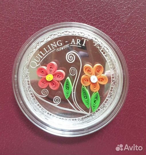 Монета серебряная 