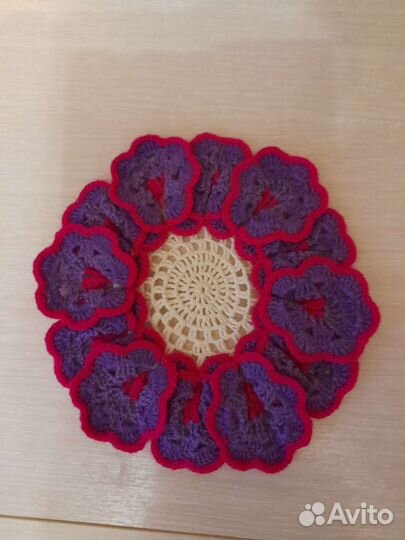 Салфетки вязаные крючком
