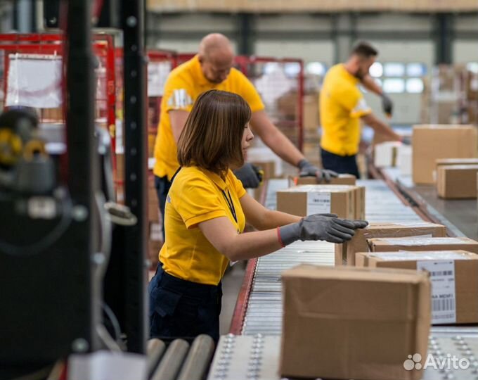 Упаковщик на склад Преображенка Оплата еженедельно