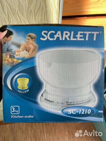 Весы кухонные scarlett