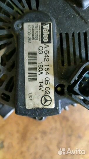 Генератор mercedes ml