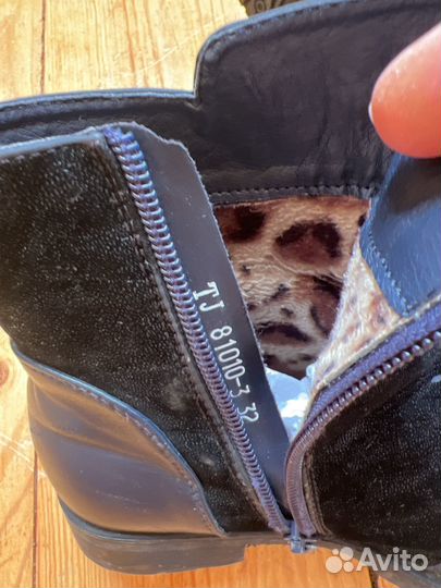 Ботинки для девочки 32 размер