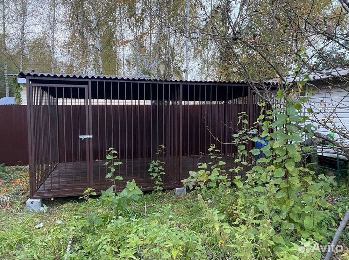 Вольер для собак под ключ