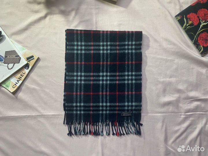 Шарф Burberrys, оригинал, кашемир, Made in England