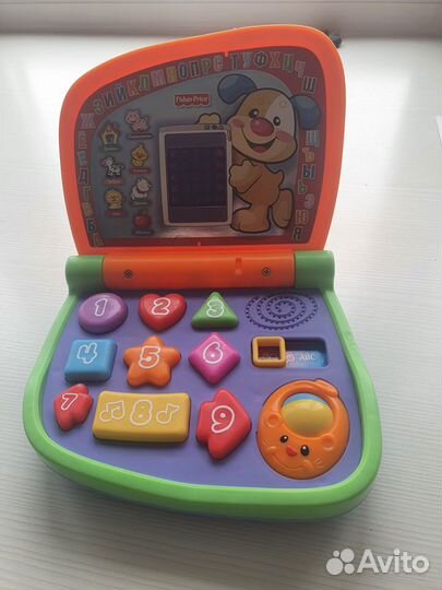 Детский ноутбук fisher price