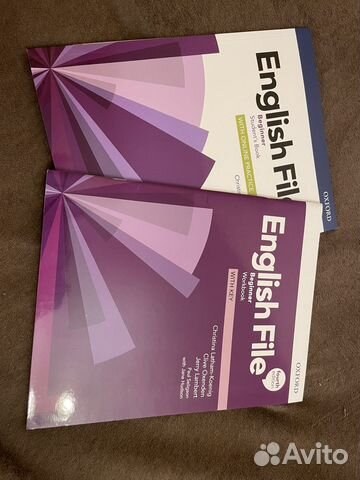 Учебник и тетрадь по англискому языку