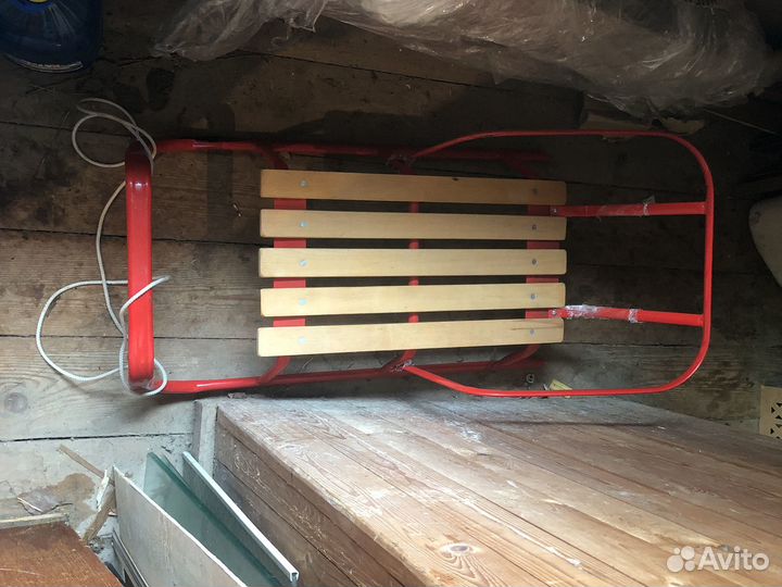 Детские санки новые