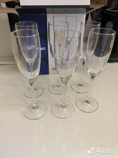 Бокалы для шампанского luminarc