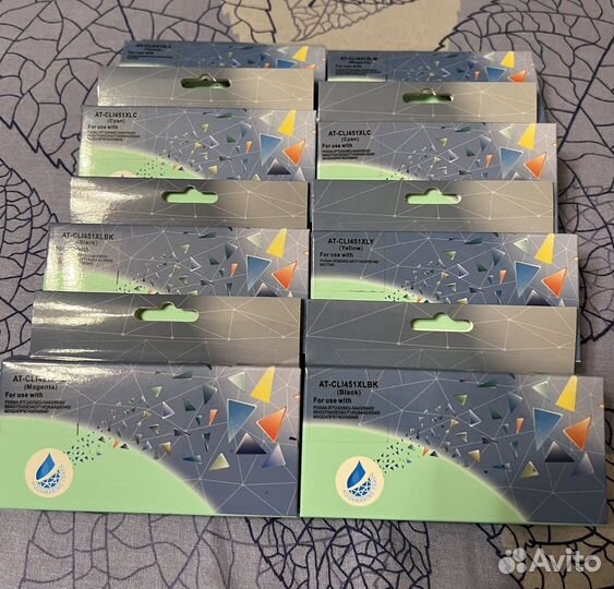 Картридж Aquamarine CLI-451XL для Canon