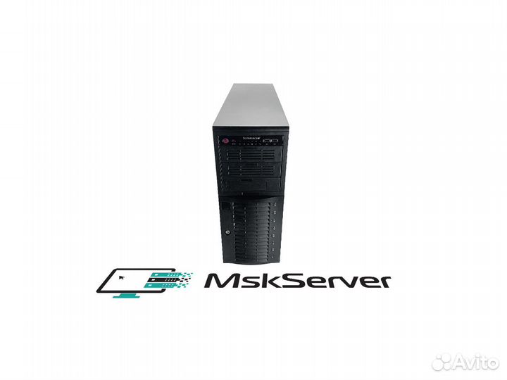 Сервер Supermicro 7048R 743T 2x E5-2670v3 16Gb