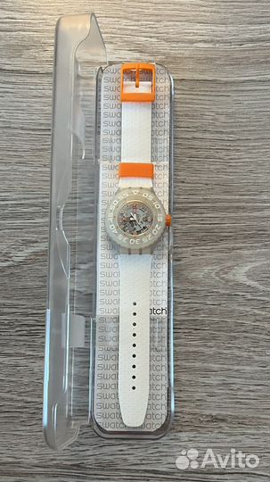 Часы Swatch Clownfish suuw100 оригинал