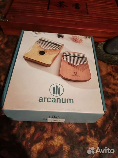 Калимба arcanum 17 нот музыкальный инструмент