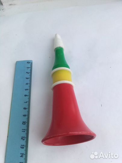 Дудка дудочка СССР музыкальная пластмассовая