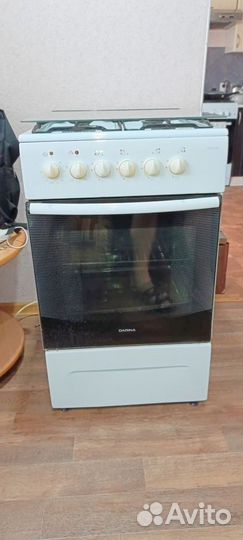 Плита газовая с электрической духовкой